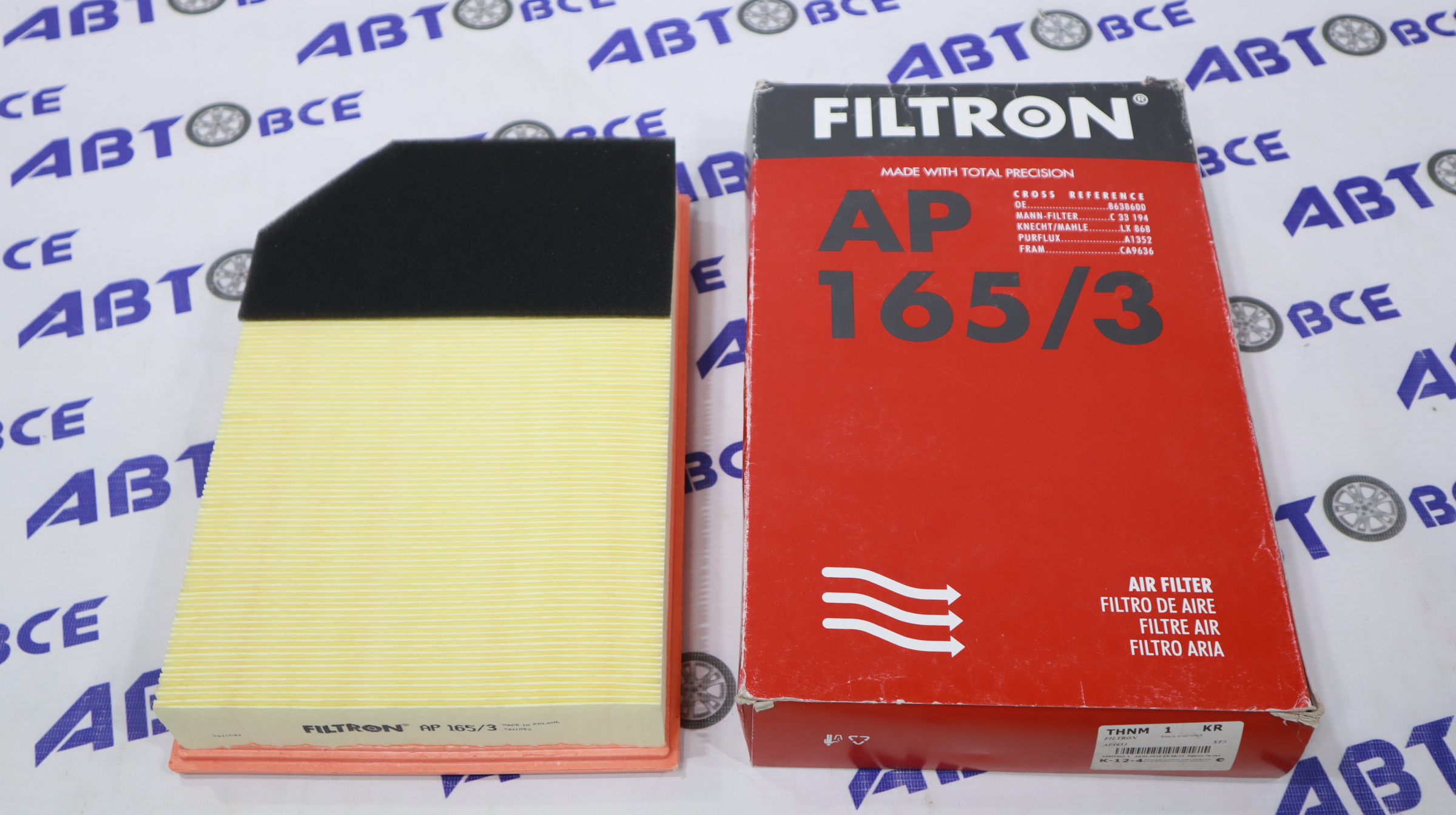 Фильтр воздушный AP1653 FILTRON